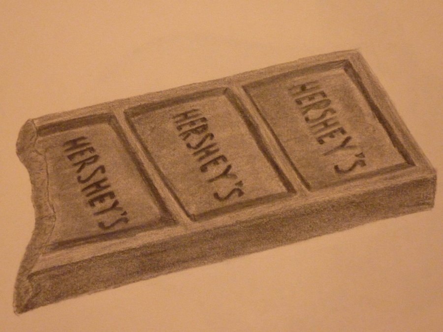 900x675 Hershey Bar Drawing By Xxjbvfcatldlpxx