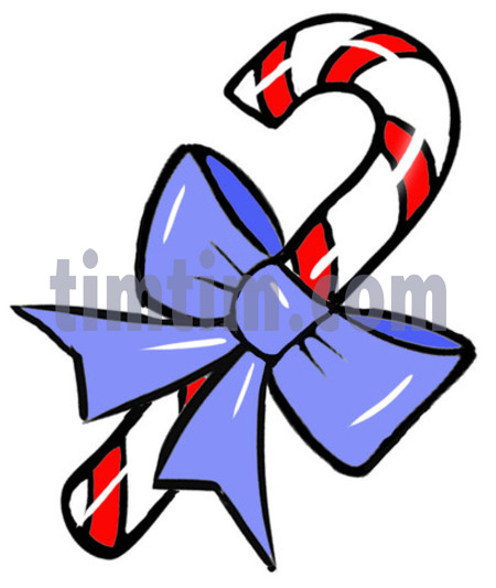 450x533 Free Drawing Of A Christmas Candy Cane From The Category