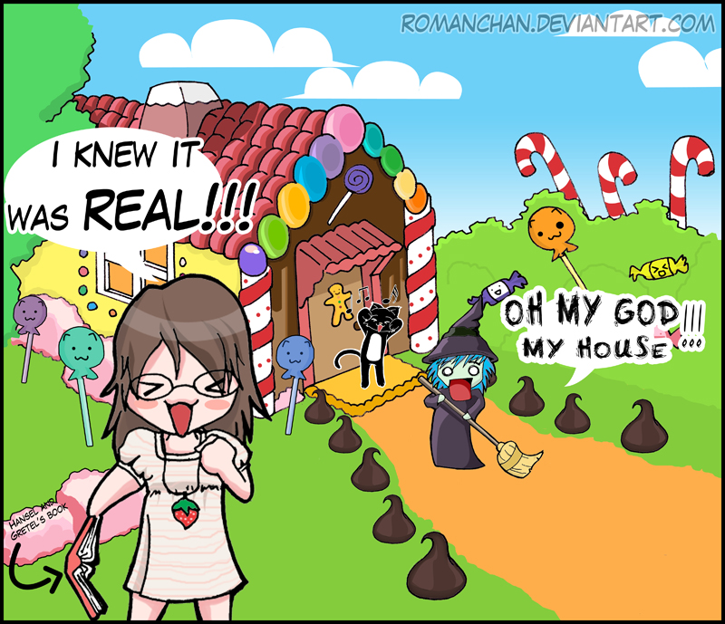 800x689 The Candy House By Romanchan