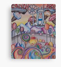 210x230 Candyland Drawing Canvas Prints Redbubble