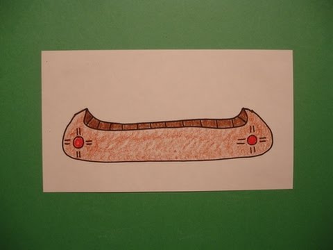 480x360 Let's Draw A Canoe!