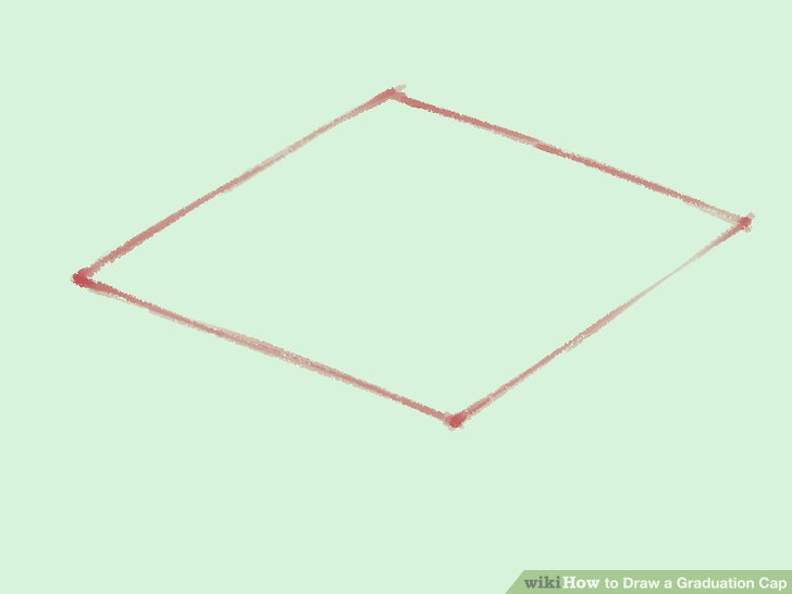 728x546 How To Draw A Graduation Cap 5 Steps (With Pictures)