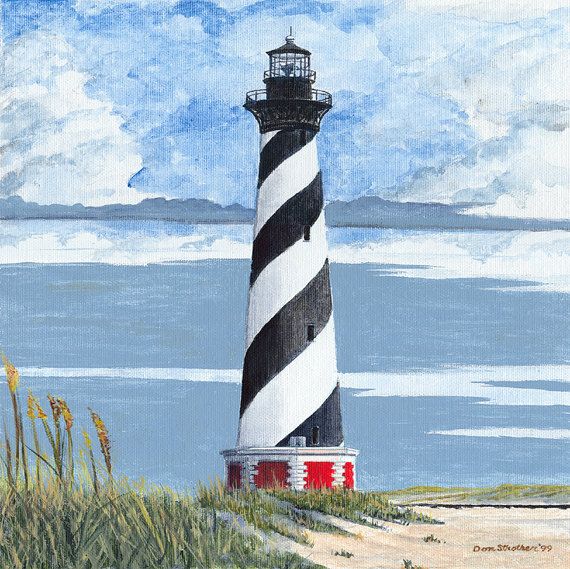 Cape Hatteras Lighthouse Drawing at GetDrawings | Free download