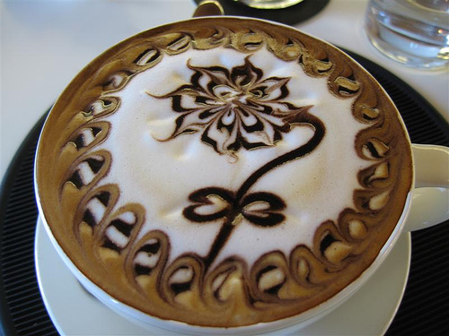 500x375 Drawing On Cappuccino Champagneshowerss
