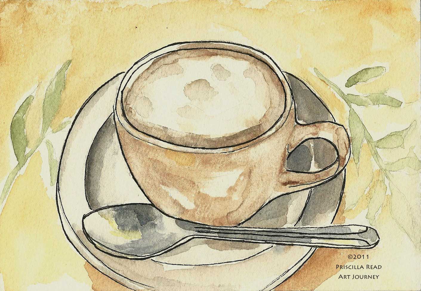 1411x976 Sketchbook Watercolor On Location Priscilla Read Art Journey