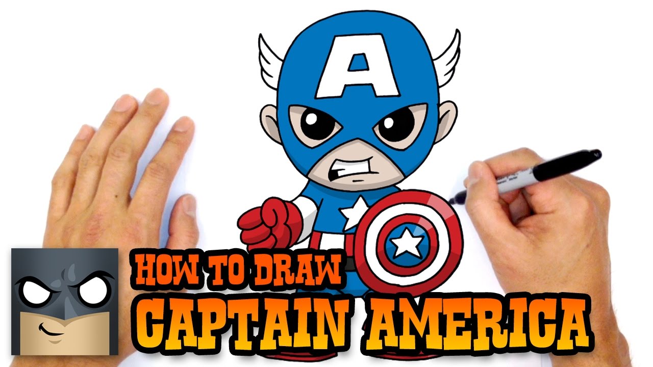 1280x720 How To Draw Captain America The Avengers