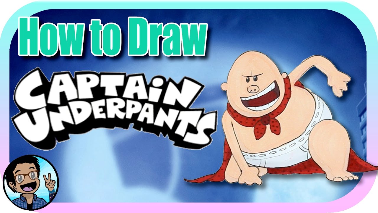 1280x720 How To Draw Captain Underpants