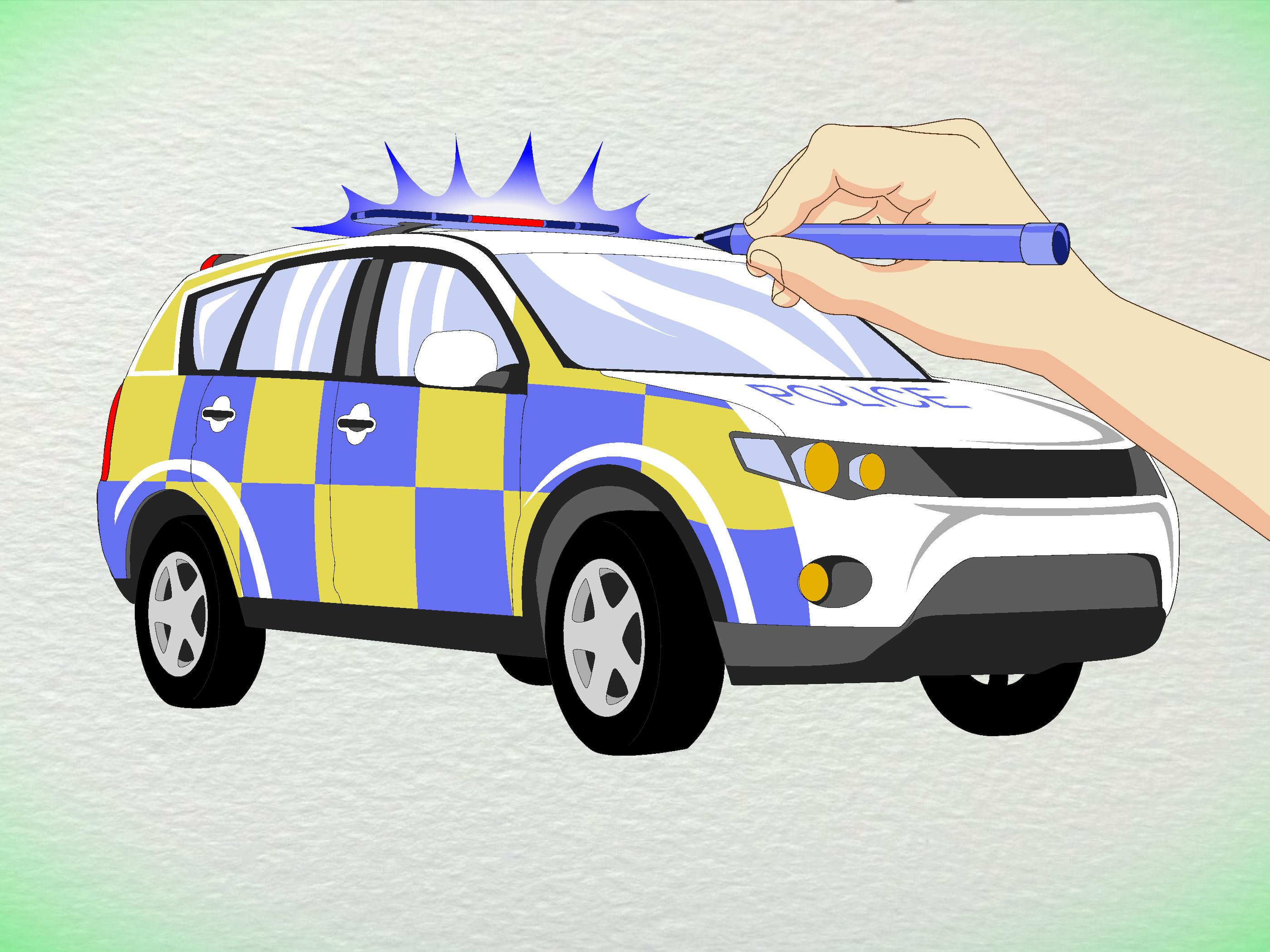 2800x2100 3 Ways To Draw A Police Car