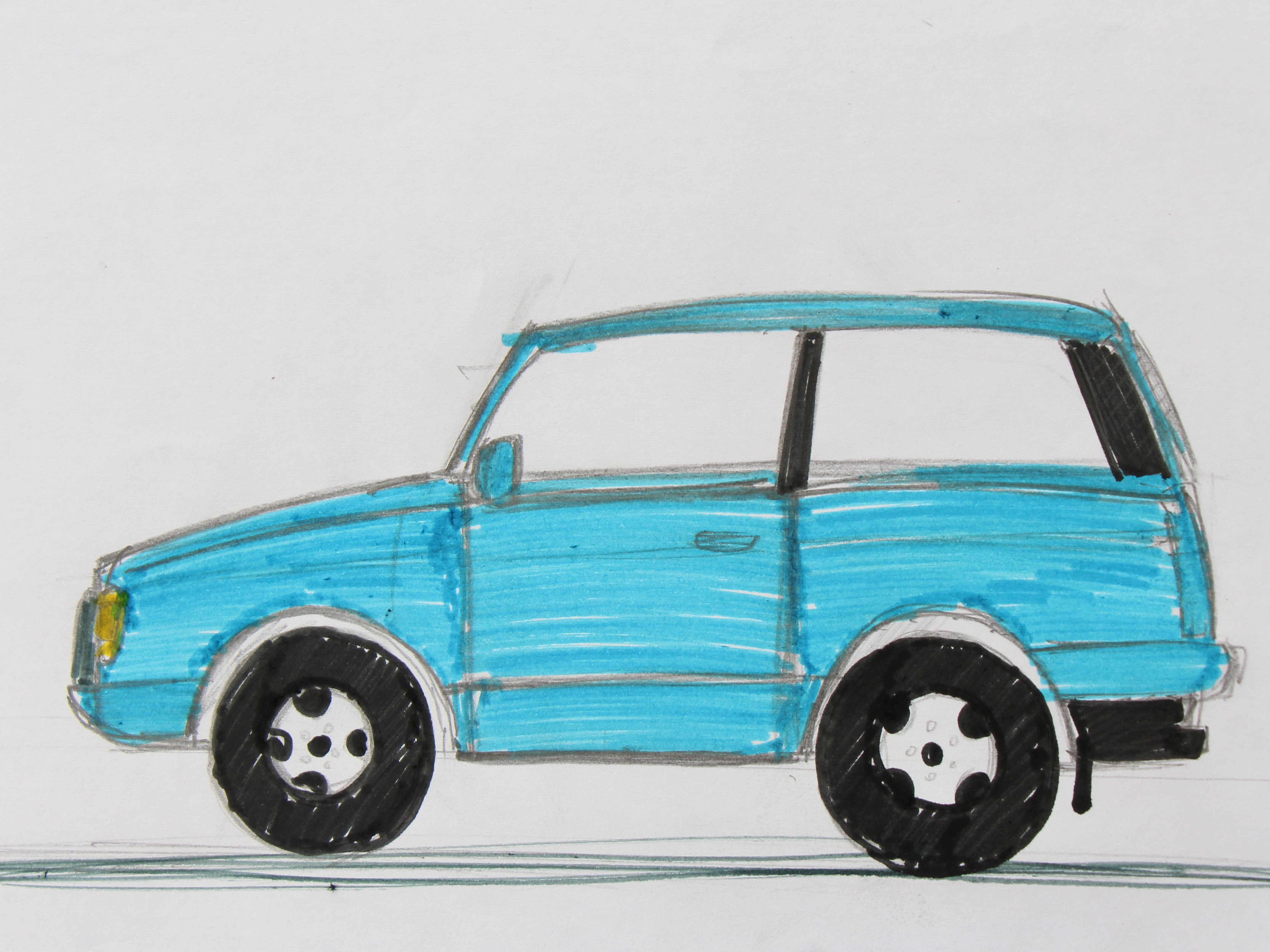 4608x3456 Drawing Vehicles