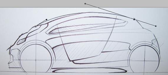 569x254 How To Create A Side View Concept Car