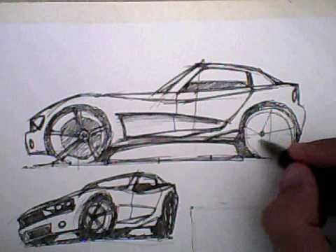 480x360 How To Draw A Car
