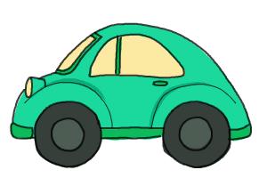 300x200 How To Draw A Simple Car