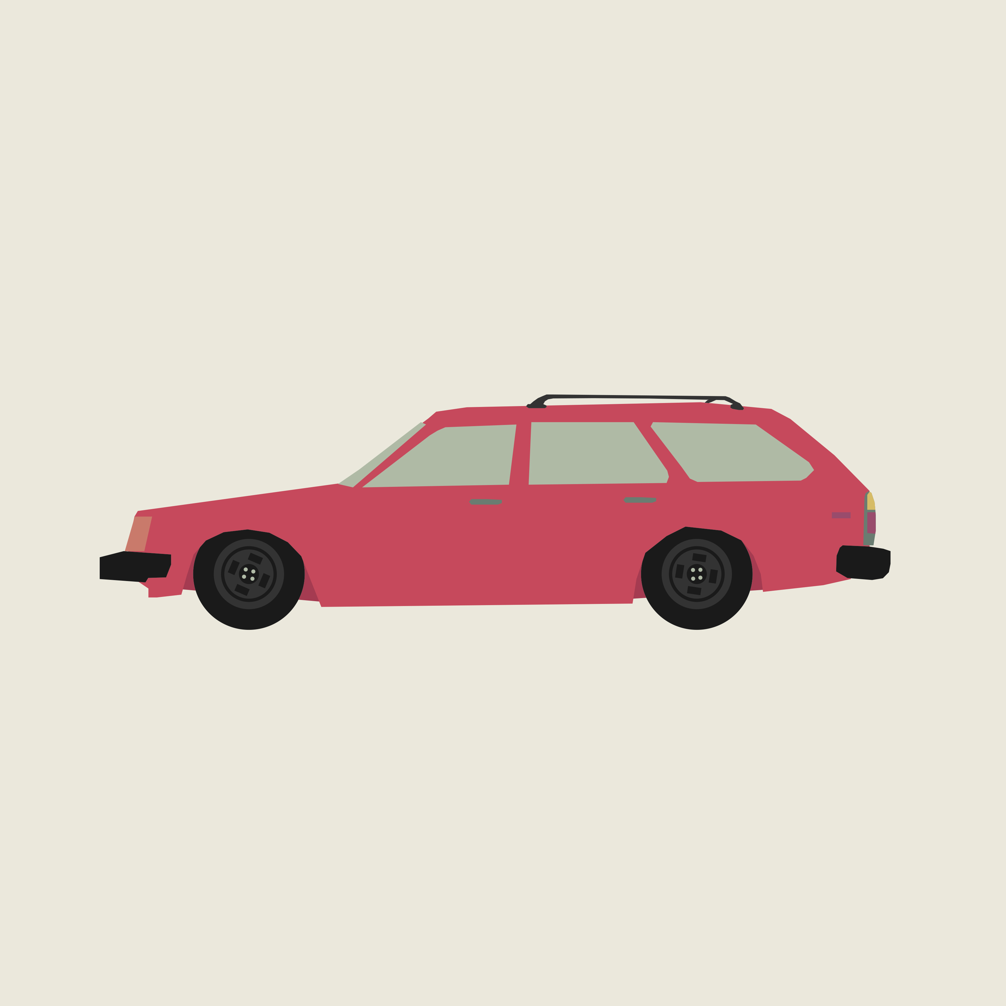 3300x3300 Simple Car Drawings Contrast