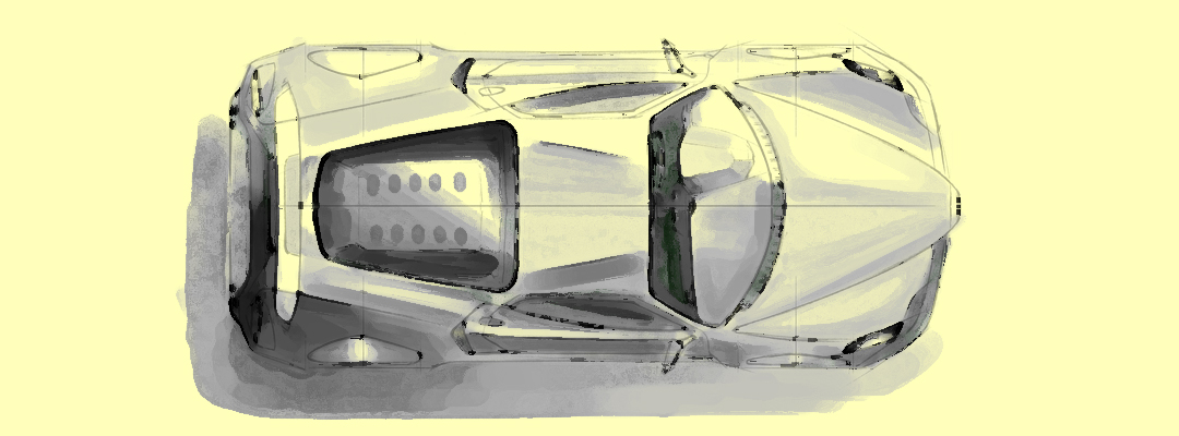 1080x400 How To Draw Cars Top View