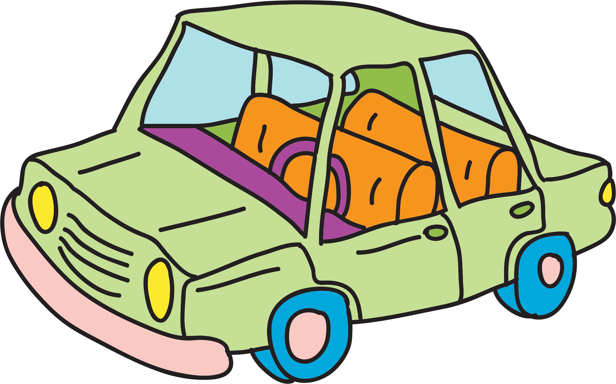 2141x1333 Car Sketch Png Clipart
