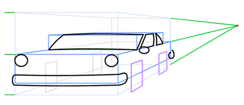500x215 Car Drawing Lesson
