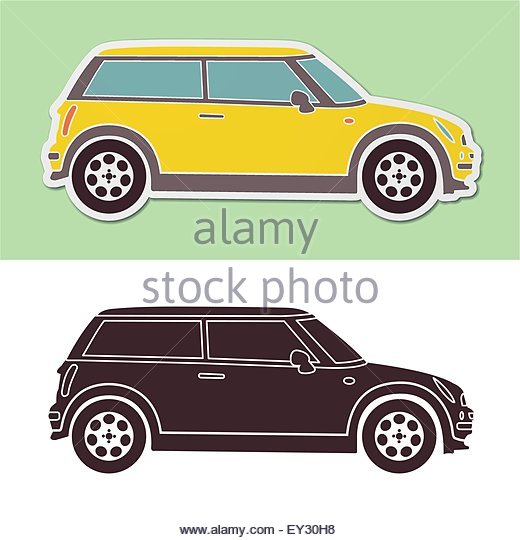 520x540 Mini Car Vector Stock Photos Amp Mini Car Vector Stock Images
