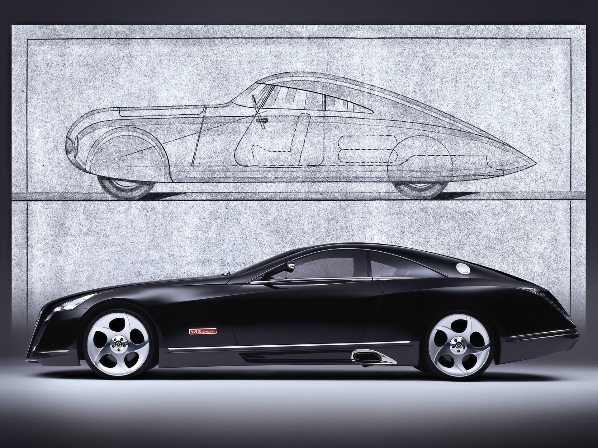 1920x1440 2005 Maybach Exelero Show Car