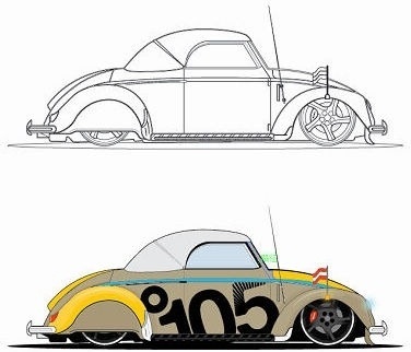 376x322 Vintage Car Vector Free Vector Download (8,374 Free Vector)