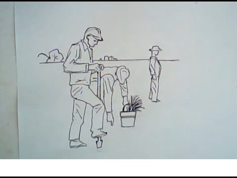 480x360 How To Draw Workers In A Farm (Drawing Tutorial)