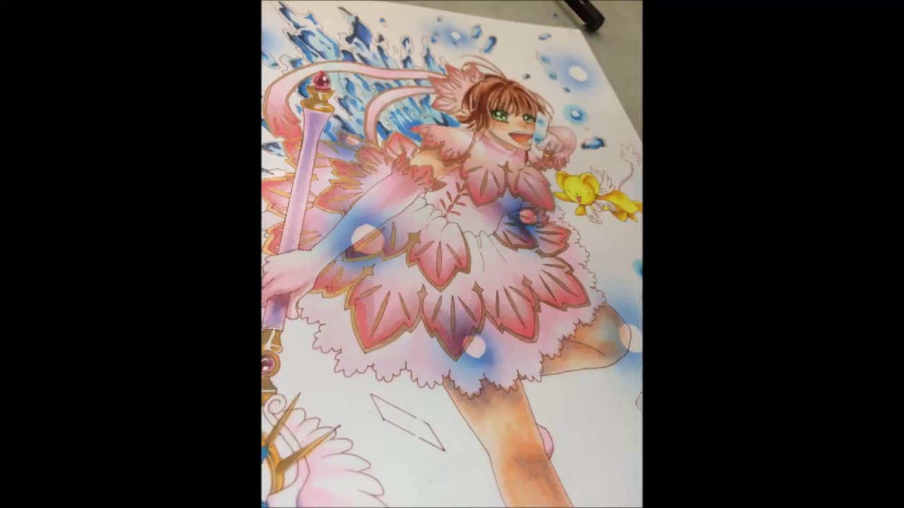1280x720 Drawing Cardcaptor Sakura