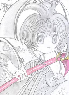 236x325 Freehand Reproduction Of Cardcaptor Sakura By Me In 2002