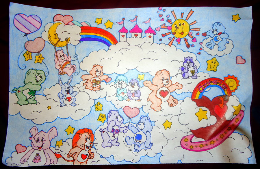 900x588 Care Bear Epicness By Amnajera