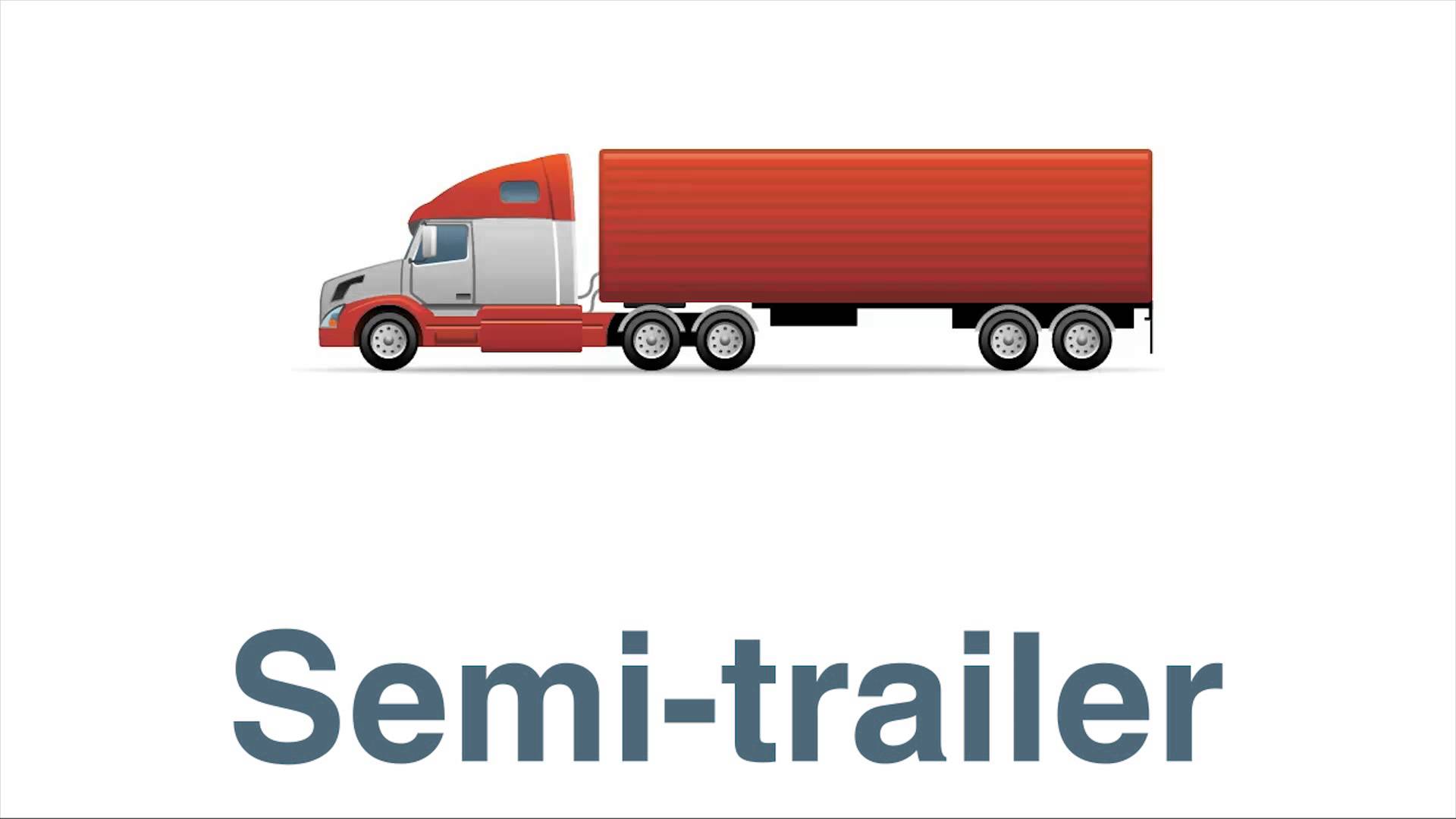 1920x1080 Learning Tv For Kids Drawing Cargo Ship, Van, Utility Truck, Semi