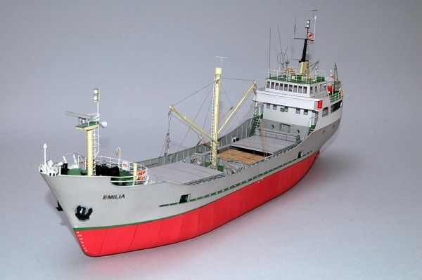 600x399 Flora Emilia Model Cargo Ship Blueprints Rc Tugboats Amp Ships