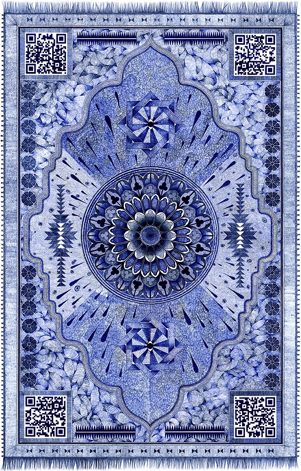607x950 Unbelievable Carpet Drawings With Ballpoint Pens By Jonathan
