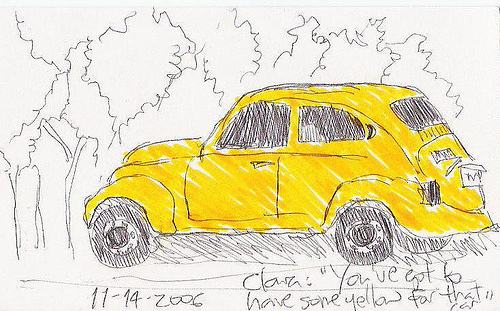 500x311 Car Drawings