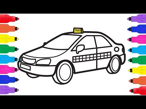 480x360 How To Draw A Police Car Coloring Pages For Kids