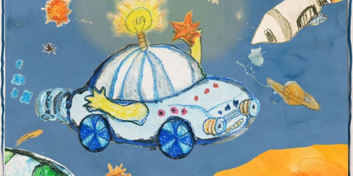 1200x600 Kids Draw, Hyundai Creates Cars Of The Future From Future Drivers