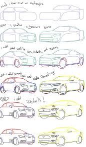 172x293 A To Draw Cars Step By