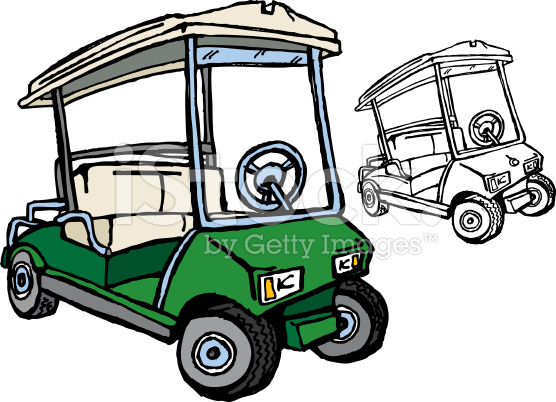556x402 Golf Cart Drawings