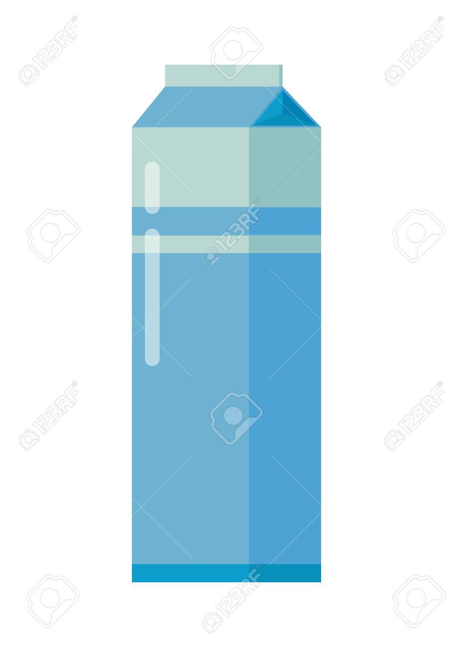 910x1300 Milk Blue Carton Package. Carton Of Dairy. Milk Box. Farm Food