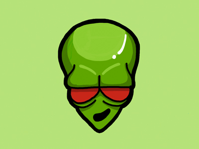 400x300 Baked Alien Emote By Christine Wilde