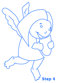 242x287 Cartoon Angel