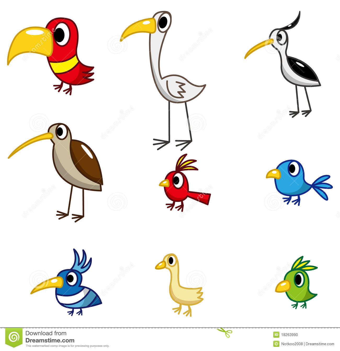 1300x1343 Cartoon Bird Drawing