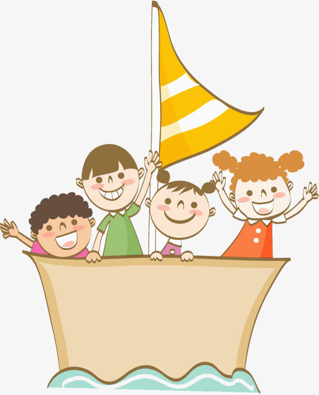 650x805 Boat Kid, Cartoon Hand Drawing, Decorative Pattern Png Image