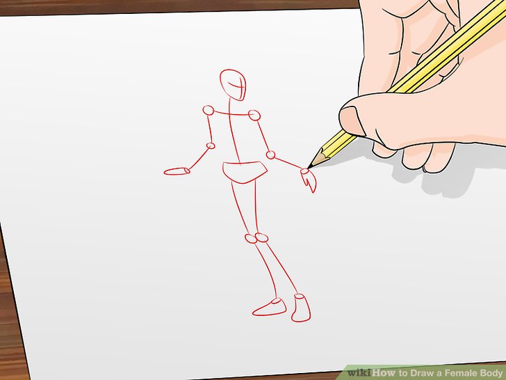 728x546 2 Clear And Easy Ways To Draw A Female Body