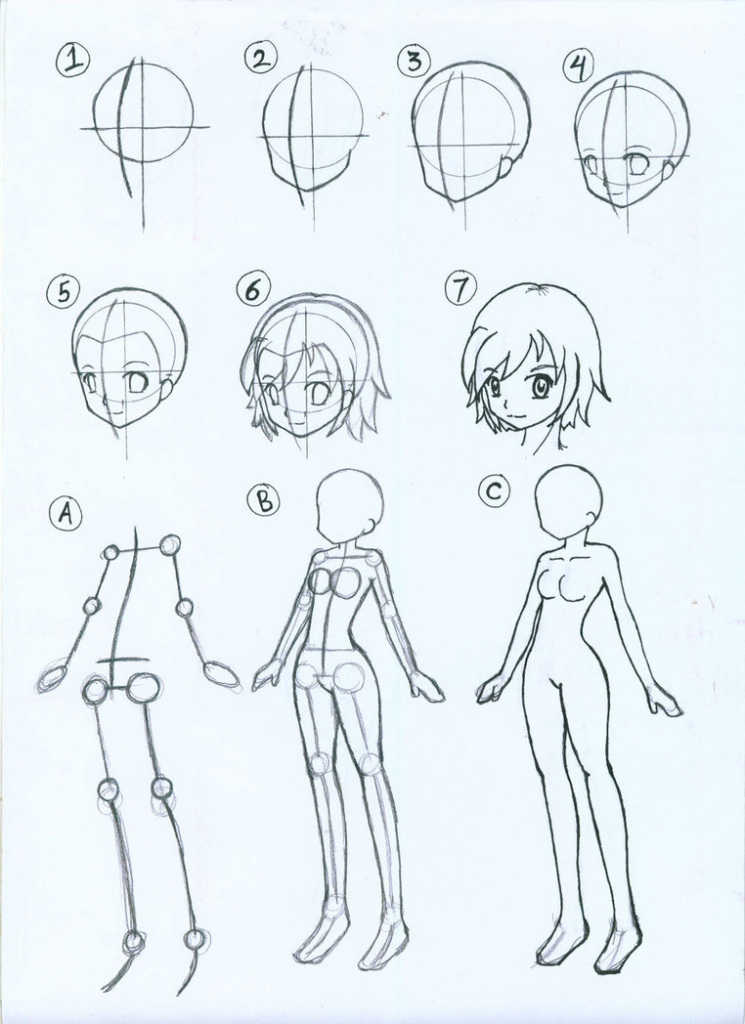 745x1024 Drawing Anime Female Body Images About Drawing