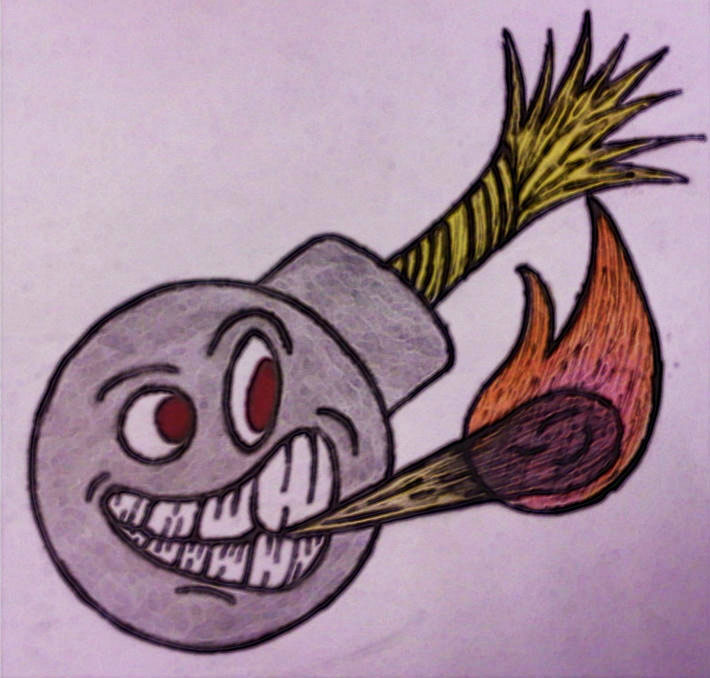 710x678 Cartoon Bomb By Goggles0510 On Newgrounds