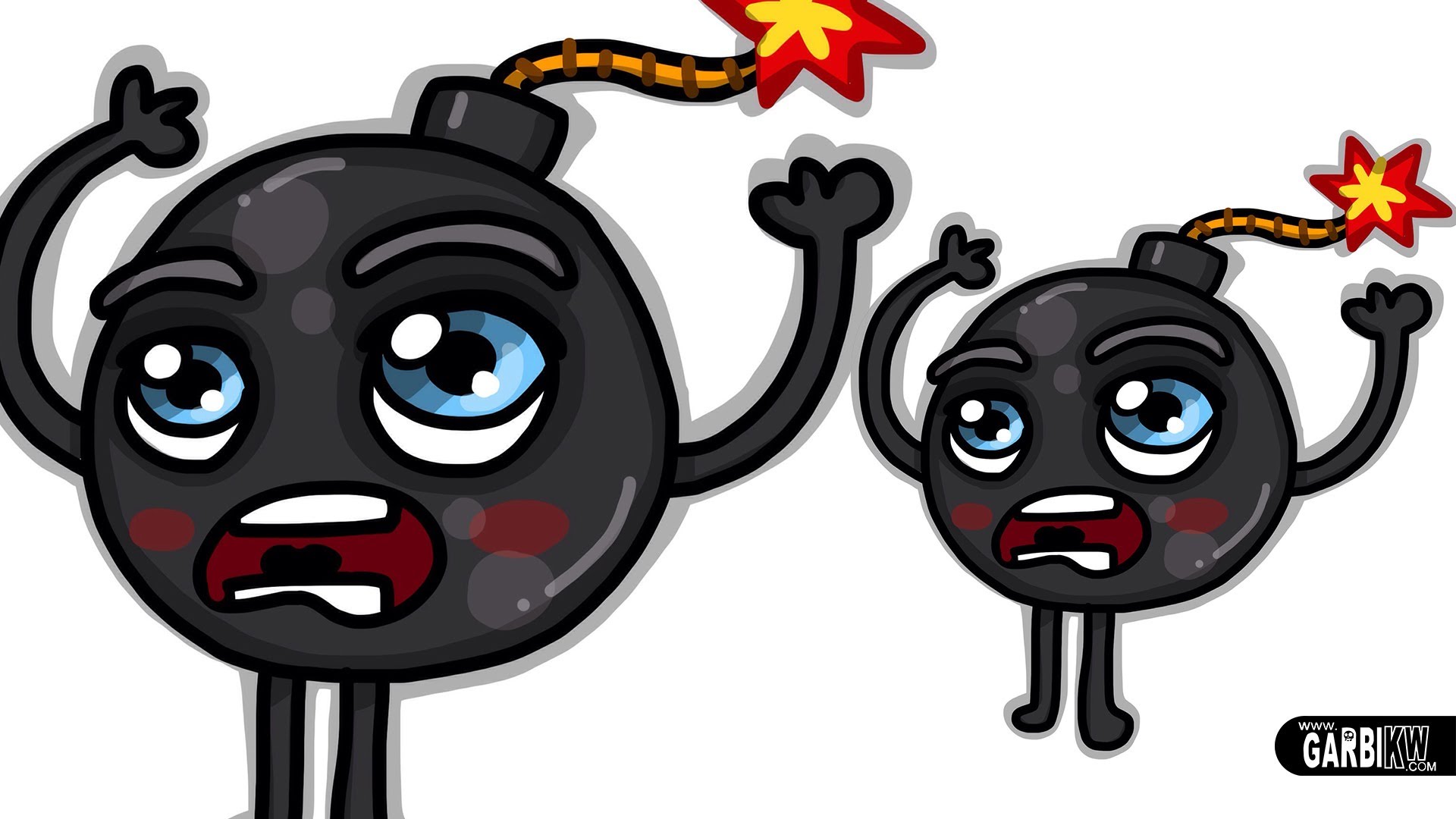 1920x1080 How To Draw A Cartoon Bomb By Garbi Kw