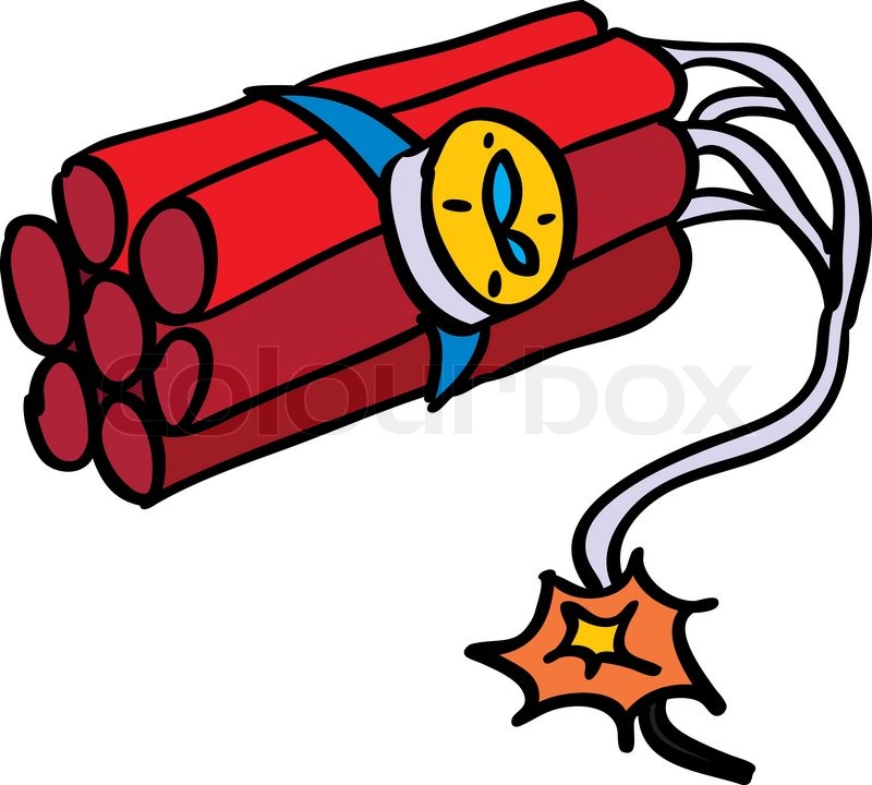 800x720 Tnt, Cartoon, Bomb Stock Vector Colourbox