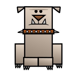 250x244 Cartoon Bulldogs Inspire Me Doodles Cartoon