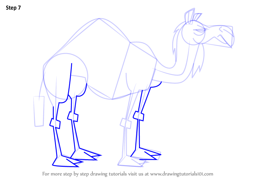 846x600 Learn How To Draw Camel From Total Drama (Total Drama) Step By
