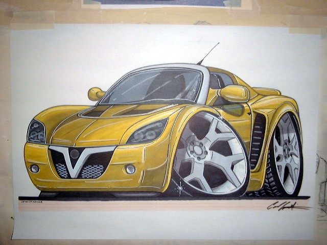 640x480 Limited Draw Your Own Cartoon Car!