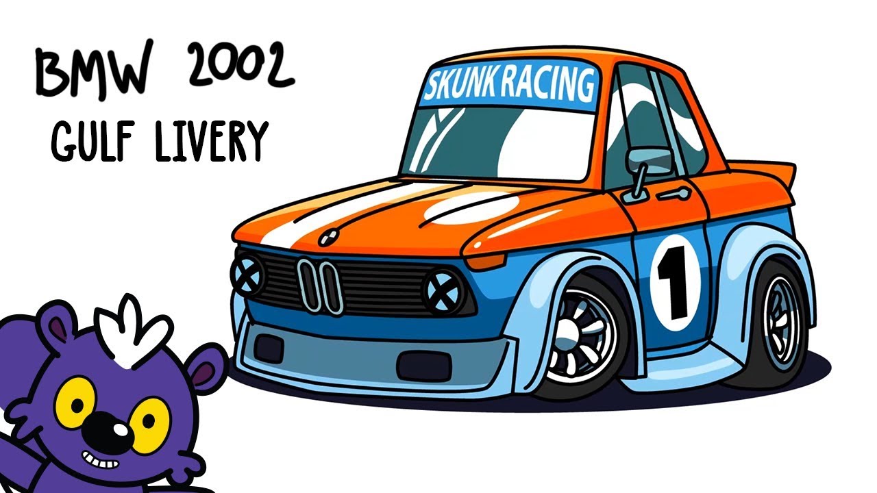 1280x720 Bmw 2002 In Gulf Livery.