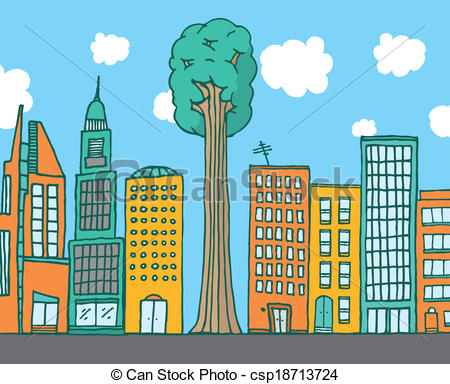 450x384 Pictures Cartoon City Drawing,